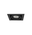 Lampy podtynkowe kierunkowe - Azzardo NOVA BLACK/BLACK 1xES111 Wpuszczana Czarny AZ2869 - produkt 1