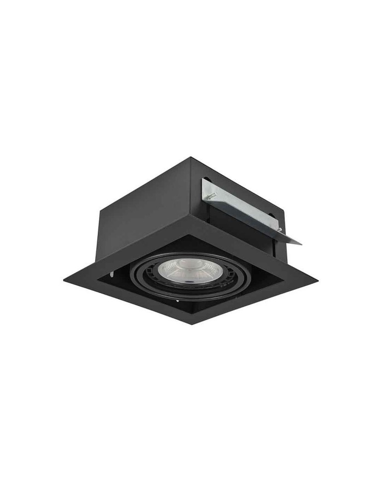 Lampy podtynkowe kierunkowe - Azzardo NOVA BLACK/BLACK 1xES111 Wpuszczana Czarny AZ2869 - produkt kolory-swiatla.pl 2