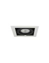 Azzardo NOVA WHITE/BLACK 1xES111 Wpuszczana Biały/Czarny AZ2871