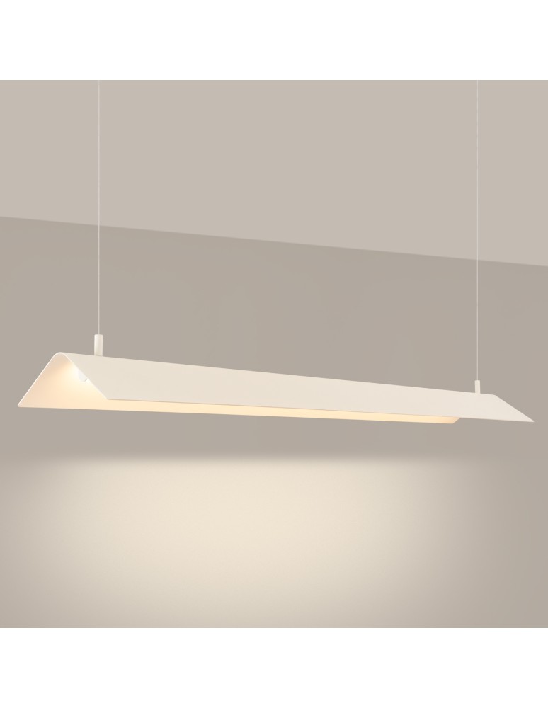 Thoro Lampa wisząca ELVA beżowa LED 3000K TH.530