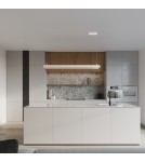 Lampy wiszące nad wyspę - Thoro Lampa wisząca ELVA beżowa LED 3000K TH.530 - product 12