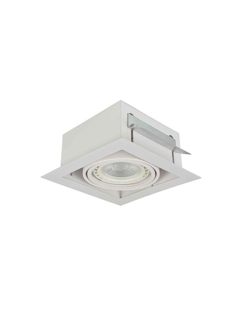 Lampy podtynkowe kierunkowe - Azzardo NOVA WHITE/WHITE 1xES111 Wpuszczana Biały AZ2870 - produkt kolory-swiatla.pl 2