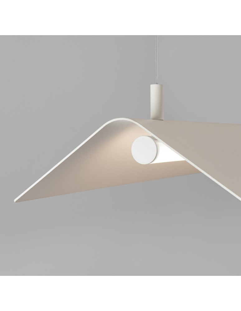 Thoro Lampa wisząca ELVA beżowa LED 4000K TH.531 Thoro Lampa wisząca ELVA beżowa LED 4000K TH.531