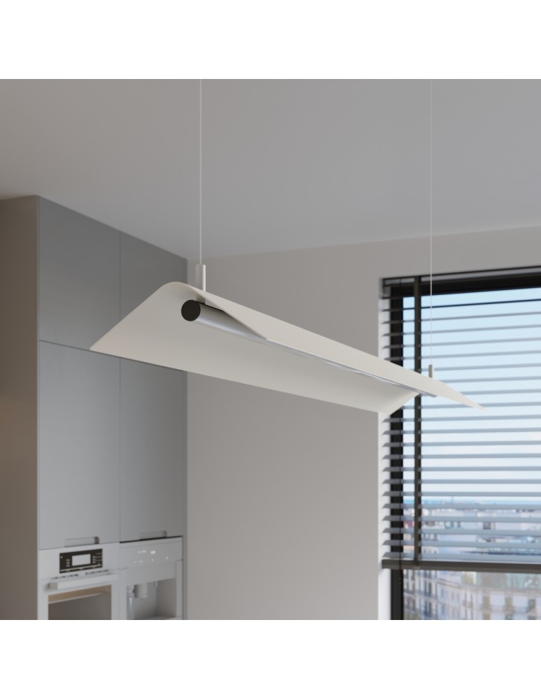 Thoro Lampa wisząca ELVA beżowa LED 4000K TH.531 Thoro Lampa wisząca ELVA beżowa LED 4000K TH.531