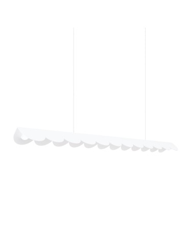Thoro Lampa wisząca BISCUIT biała LED 4000K TH.533