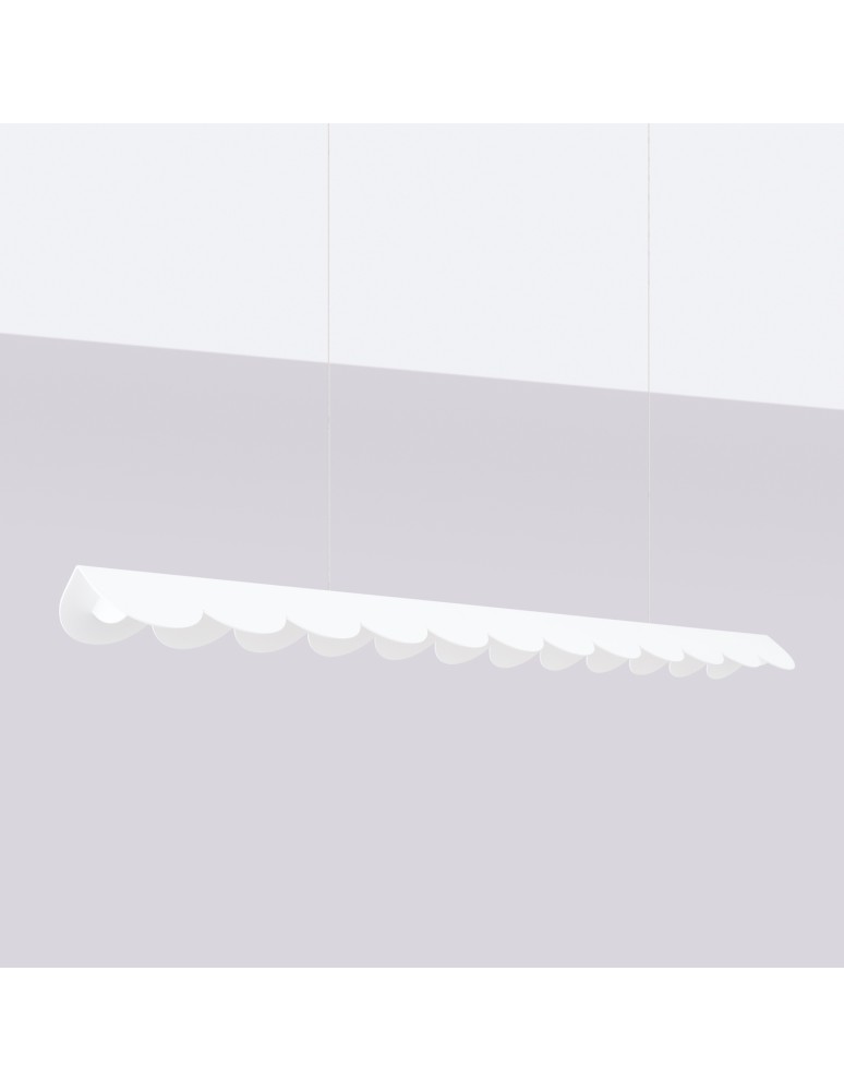 Thoro Lampa wisząca BISCUIT biała LED 4000K TH.533