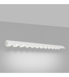 Lampy wiszące nad wyspę - Thoro Lampa wisząca BISCUIT biała LED 4000K TH.533 - product 3
