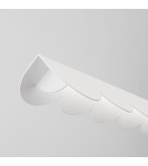 Lampy wiszące nad wyspę - Thoro Lampa wisząca BISCUIT biała LED 4000K TH.533 - product 4