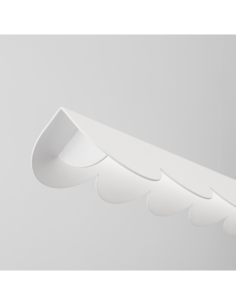 Thoro Lampa wisząca BISCUIT biała LED 4000K TH.533