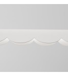 Lampy wiszące nad wyspę - Thoro Lampa wisząca BISCUIT biała LED 4000K TH.533 - product 5