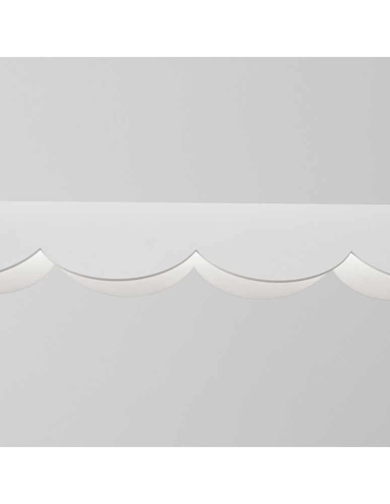 Thoro Lampa wisząca BISCUIT biała LED 4000K TH.533