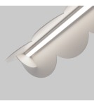 Lampy wiszące nad wyspę - Thoro Lampa wisząca BISCUIT biała LED 4000K TH.533 - product 6