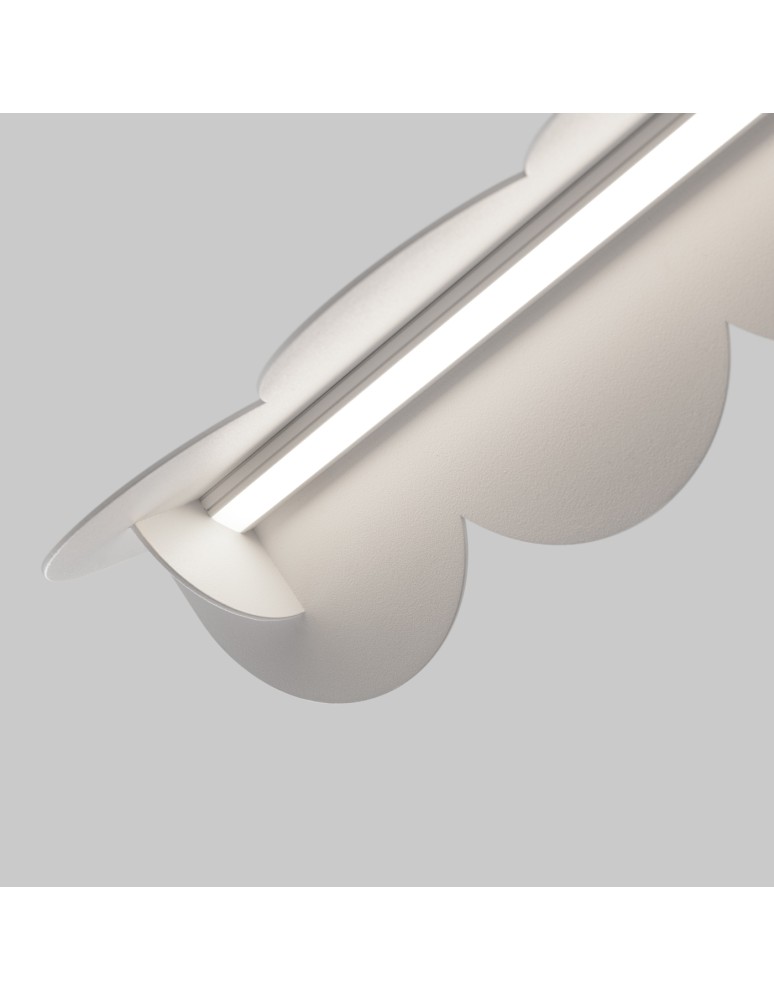 Thoro Lampa wisząca BISCUIT biała LED 4000K TH.533