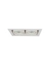 Azzardo NOVA 2 WHITE/WHITE 2xES111 Wpuszczana Biały AZ2876