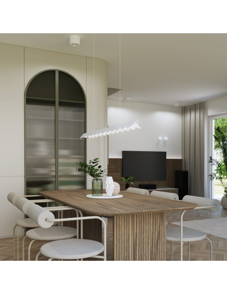 Thoro Lampa wisząca BISCUIT beżowa LED 4000K TH.535 Thoro Lampa wisząca BISCUIT beżowa LED 4000K TH.535
