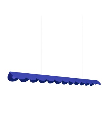 Thoro Lampa wisząca BISCUIT ultramaryna LED 4000K TH.537