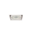 Lampy podtynkowe kierunkowe - Azzardo NOVA GIPS WHITE/WHITE 1xES111 Wpuszczana Biały AZ2873 - produkt 1