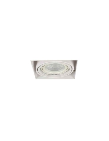 Azzardo NOVA GIPS WHITE/WHITE 1xES111 Wpuszczana Biały AZ2873