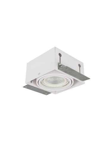 Azzardo NOVA GIPS WHITE/WHITE 1xES111 Wpuszczana Biały AZ2873 - produkt 2