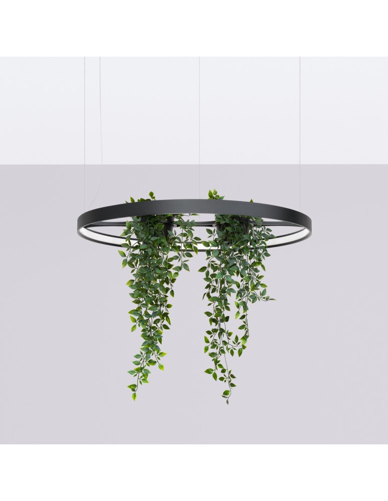 Thoro Żyrandol RIO BIO 78 czarny LED 4000K TH.552 Thoro Żyrandol RIO BIO 78 czarny LED 4000K TH.552