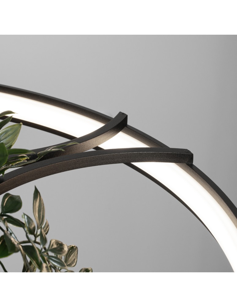 Thoro Żyrandol RIO BIO 78 czarny LED 4000K TH.552 Thoro Żyrandol RIO BIO 78 czarny LED 4000K TH.552
