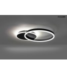 MOOSEE lampa sufitowa / plafon RINGS 2 czarna (MSE1501100507) MOOSEE lampa sufitowa / plafon RINGS 2 czarna (MSE1501100507)