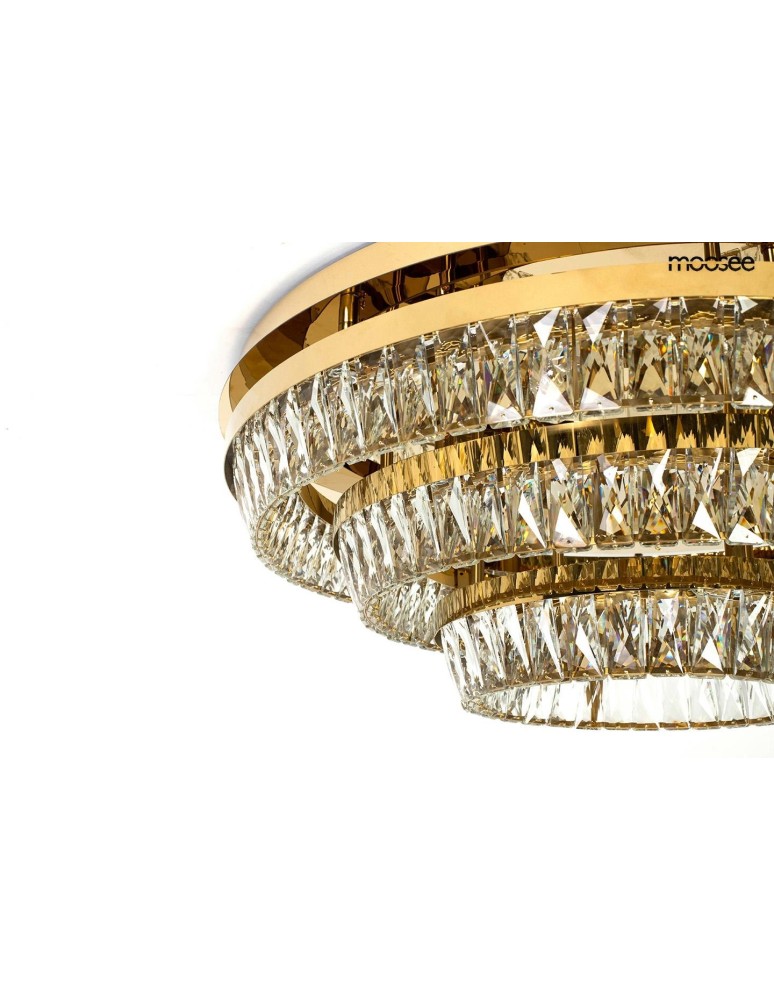 MOOSEE lampa sufitowa / plafon SAVOY 3 złota (MSE1501100531) MOOSEE lampa sufitowa / plafon SAVOY 3 złota (MSE1501100531)