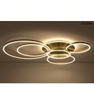 Lampy sufitowe ringi - MOOSEE lampa sufitowa / plafon RINGS 6    złota (MSE1501100504) - product 3