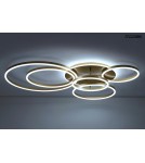 Lampy sufitowe ringi - MOOSEE lampa sufitowa / plafon RINGS 6    złota (MSE1501100504) - product 4