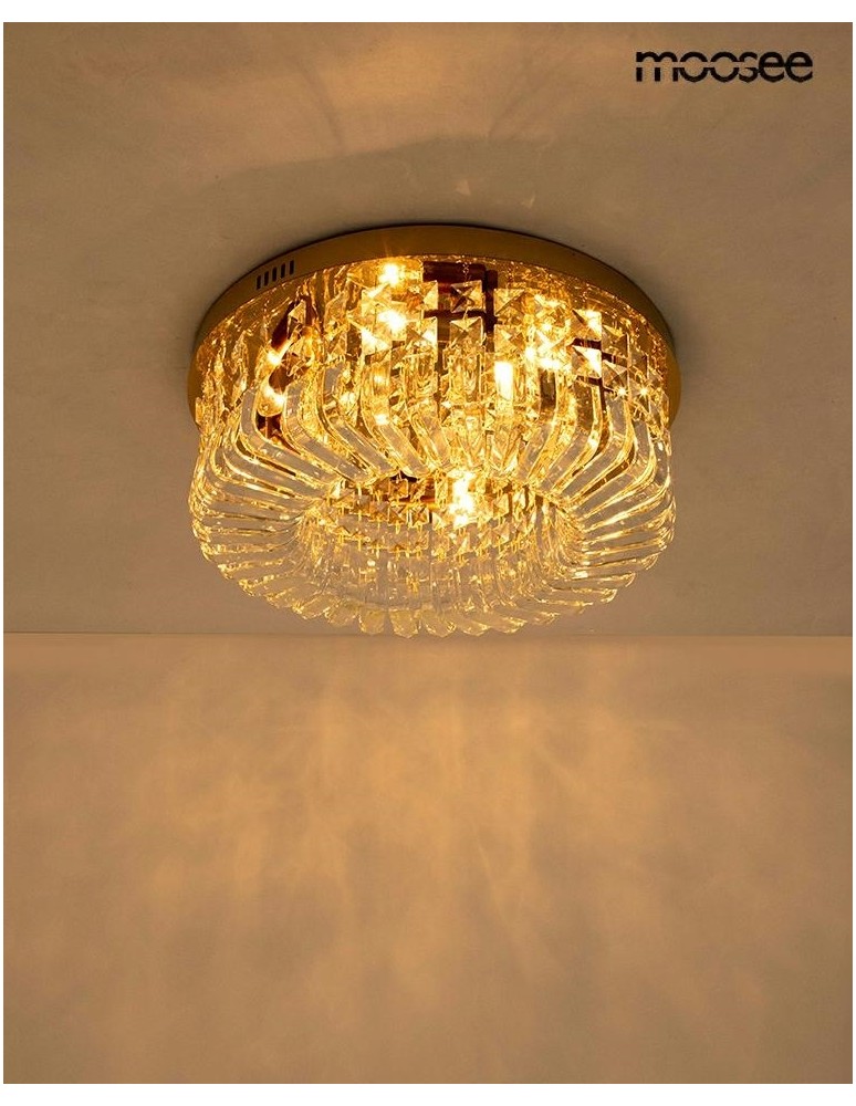 MOOSEE lampa sufitowa / plafon BALUNA 50  złota (MSE1501100532)