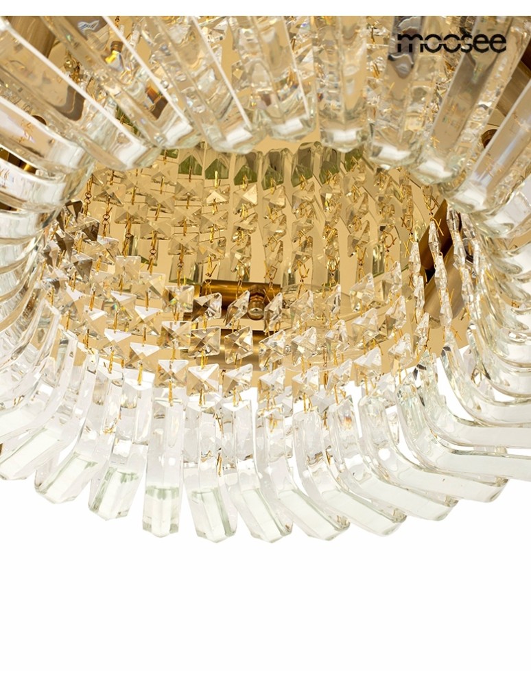 MOOSEE lampa sufitowa / plafon BALUNA 50  złota (MSE1501100532)