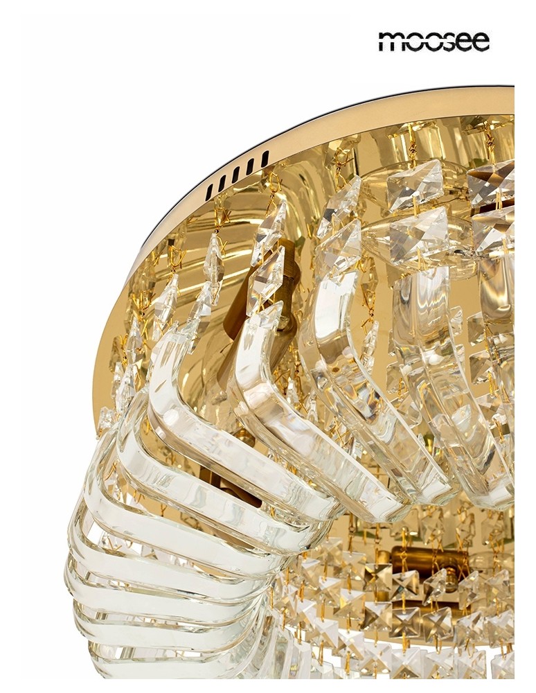 MOOSEE lampa sufitowa / plafon BALUNA 50  złota (MSE1501100532)