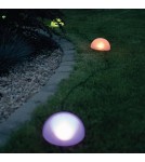 Eko-Light Lampa Solarna Hemi RGB IP44 EKO0450 Eko-Light Lampa Solarna Hemi RGB IP44 EKO0450