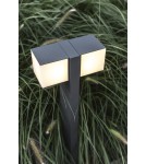 Lampy ogrodowe stojące - Lutec CUBA Zewnętrzna LED Antracyt 7193801118 - produkt 4
