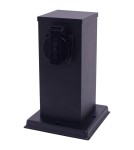 Lampy ogrodowe stojące - Eko-Light Słupek Ogrodowy Electric 20cm 2 Gniazda 16A EKO0431 - product 4
