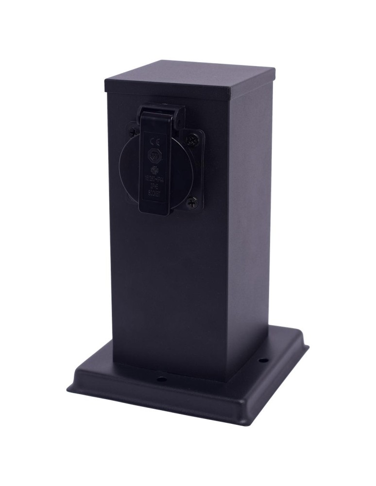 Lampy ogrodowe stojące - Eko-Light Słupek Ogrodowy Electric 20cm 2 Gniazda 16A EKO0431 - product kolory-swiatla.pl 4