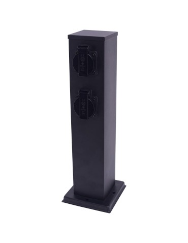 Eko-Light Słupek Ogrodowy Electric 40cm 2 Gniazda 16A EKO0432
