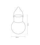 Lampy solarne - Eko-Light Lampa Solarna Ring RGB IP44 EKO0585 - product 3