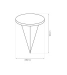 Eko-Light Lampa Solarna Deck 3000K IP44 EKO0601 Eko-Light Lampa Solarna Deck 3000K IP44 EKO0601