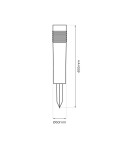 Lampy solarne - Eko-Light Lampa Solarna Cube 3000K IP44 EKO0608 - product 4