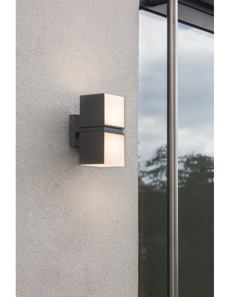 Lutec CUBA Ścienna LED Antracyt 5193801118