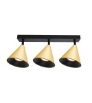 Milagro Oprawa Cone Spot Złoty 3xGU10 ML1122 Milagro Oprawa Cone Spot Złoty 3xGU10 ML1122