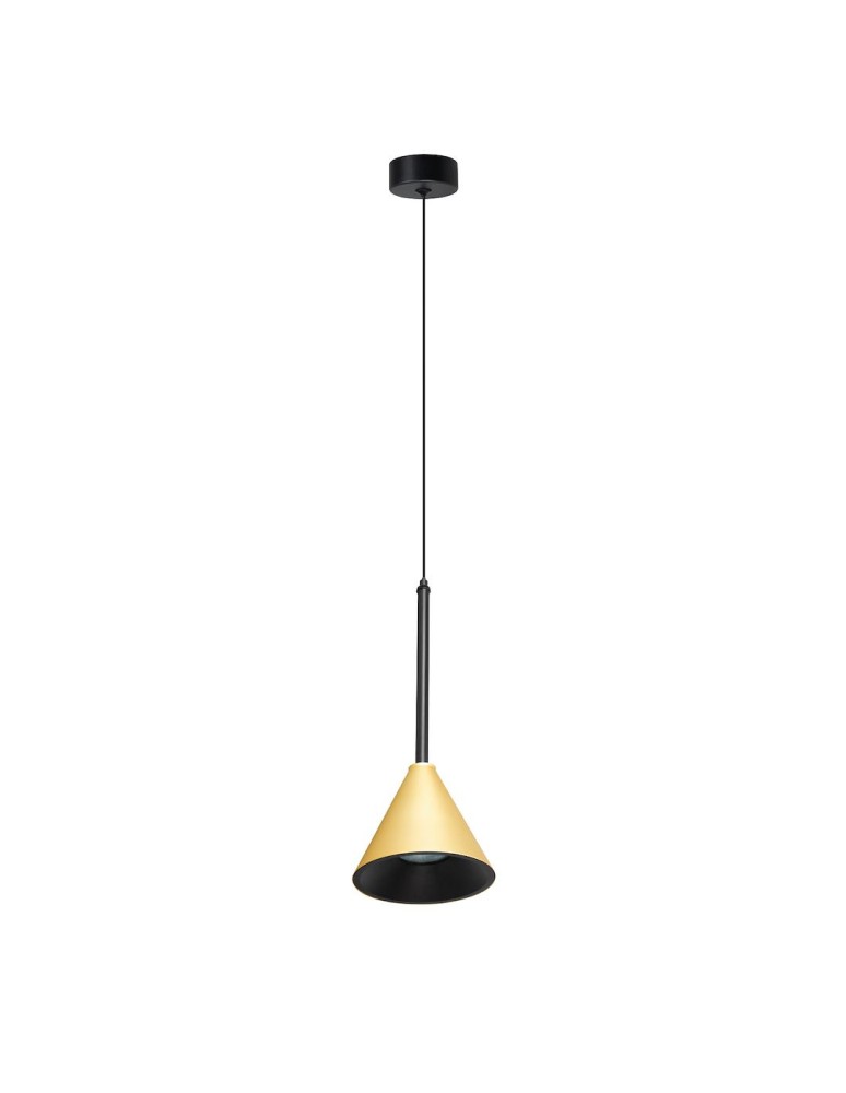 Milagro Lampa Wisząca Cone Złoty 1xGU10 ML1124 Milagro Lampa Wisząca Cone Złoty 1xGU10 ML1124