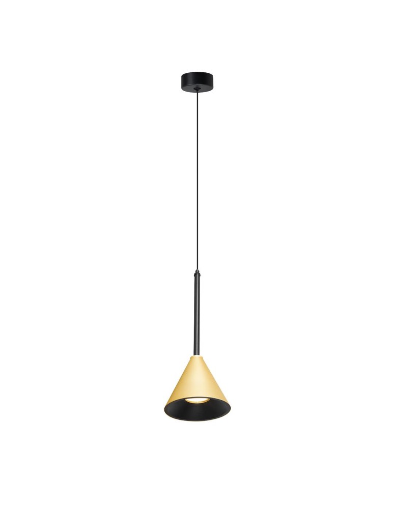 Milagro Lampa Wisząca Cone Złoty 1xGU10 ML1124 Milagro Lampa Wisząca Cone Złoty 1xGU10 ML1124