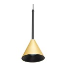Milagro Lampa Wisząca Cone Złoty 1xGU10 ML1124 Milagro Lampa Wisząca Cone Złoty 1xGU10 ML1124