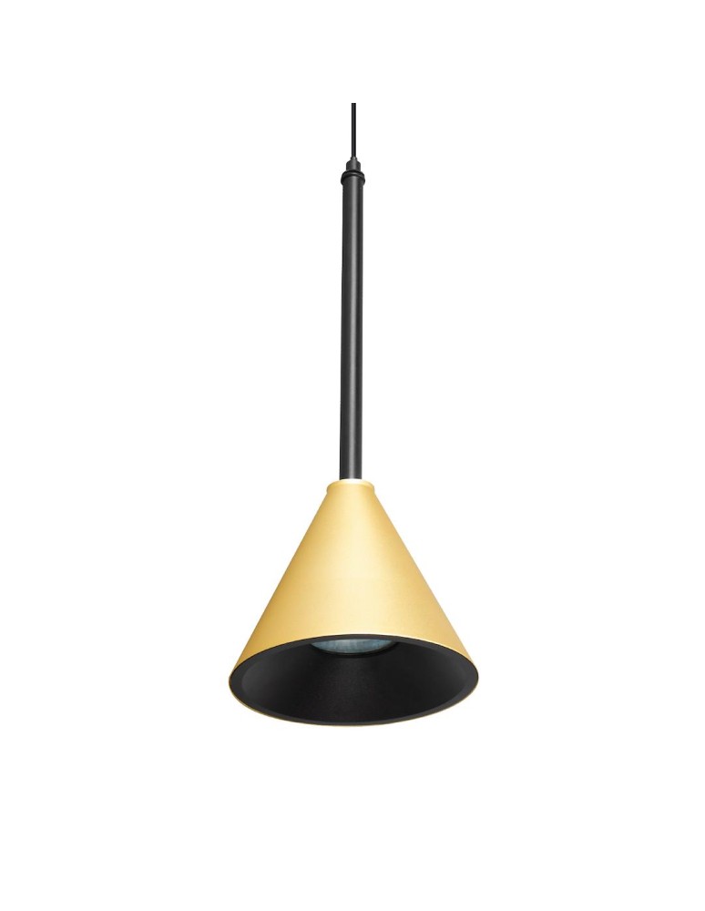 Milagro Lampa Wisząca Cone Złoty 1xGU10 ML1124 Milagro Lampa Wisząca Cone Złoty 1xGU10 ML1124