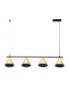 Milagro Lampa Wisząca Cone Złoty 4xGU10 ML1125