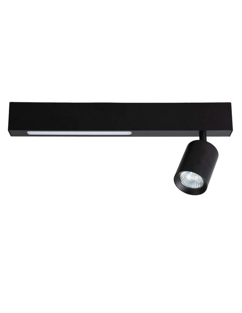 Milagro Lampa Sufitowa Magnet 9W+1xGU10 3000/4000K Czarny ML1130
