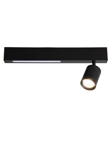 Milagro Lampa Sufitowa Magnet 9W+1xGU10 3000/4000K Czarny ML1130 - produkt 2