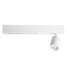 Milagro Lampa Sufitowa Magnet 9W+1xGU10 3000/4000K Biały ML1131 Milagro Lampa Sufitowa Magnet 9W+1xGU10 3000/4000K Biały ML1131